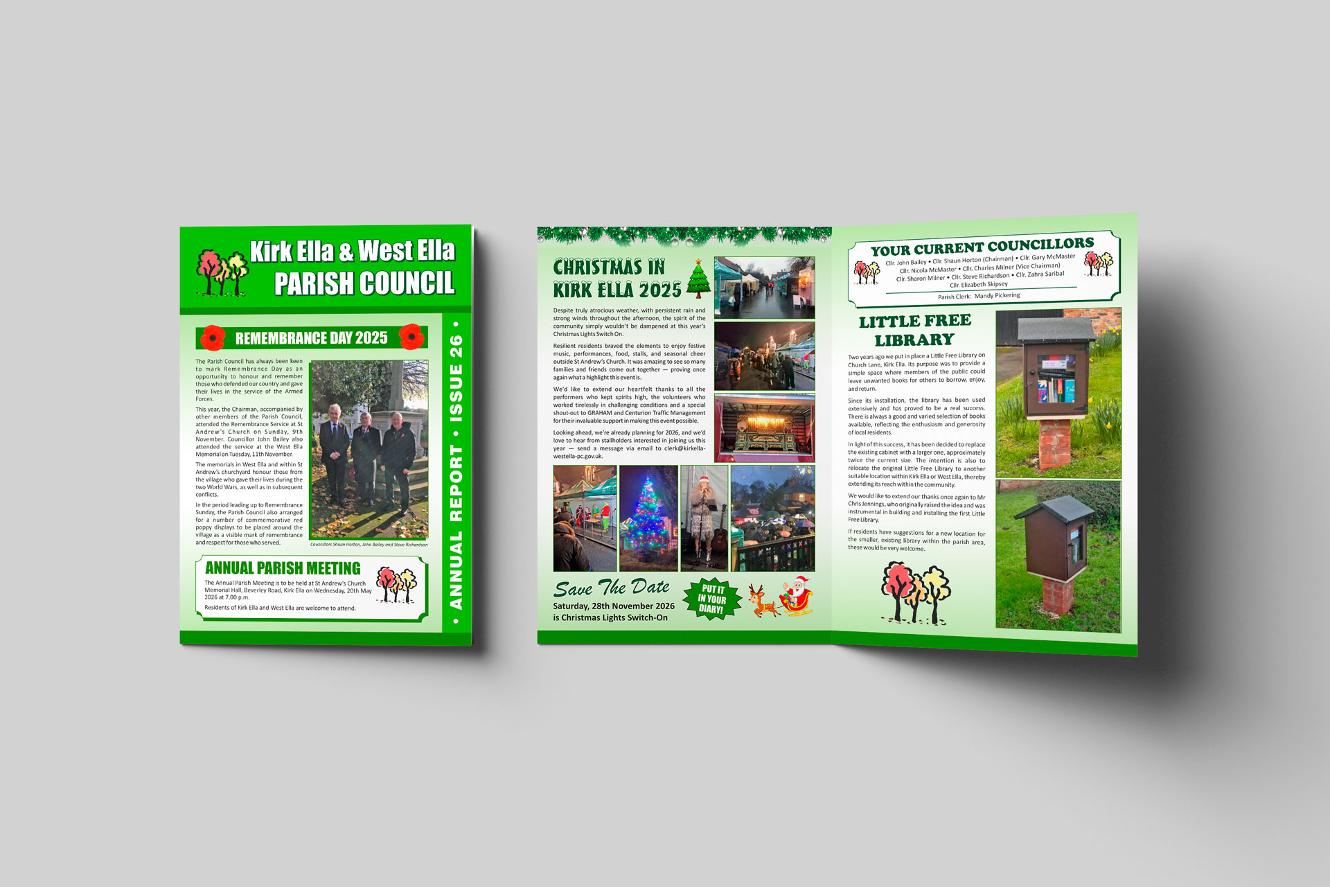 Image of parish council annual report