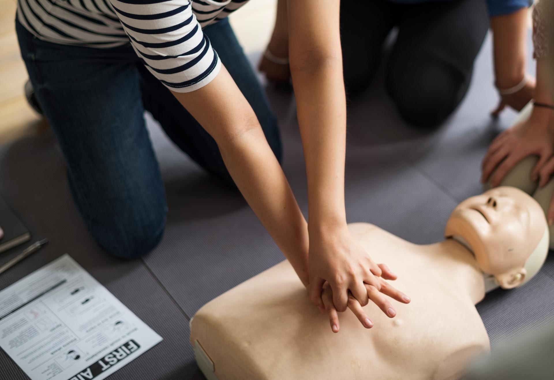 first aid training