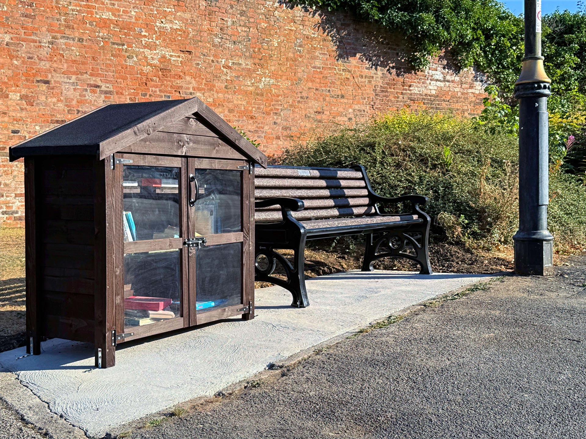Kirk Ella and West Ella free little library on Church Lane
