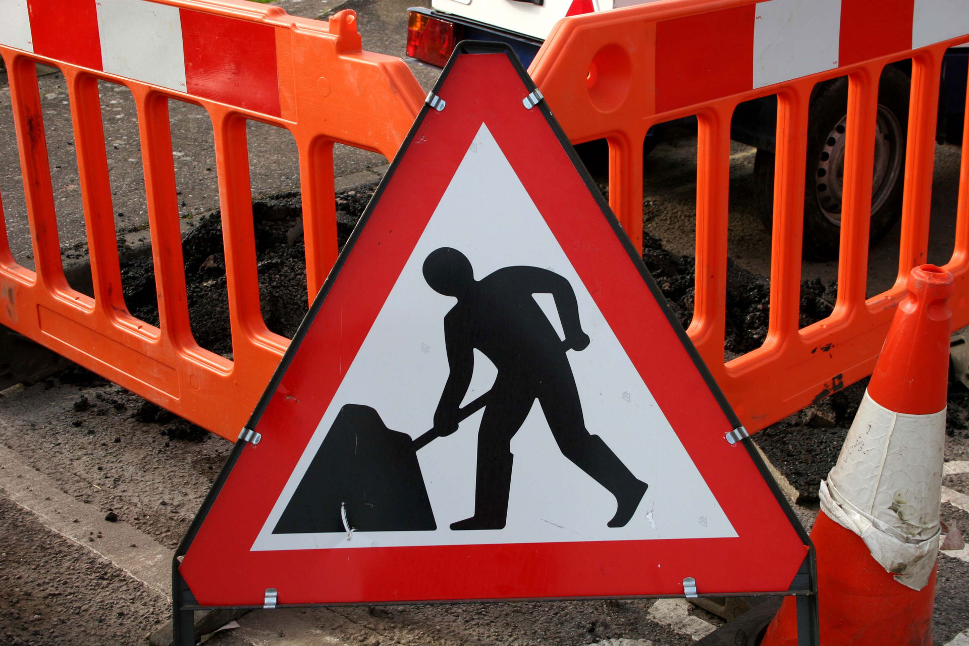 roadworks in Kirk Ella and West Ella