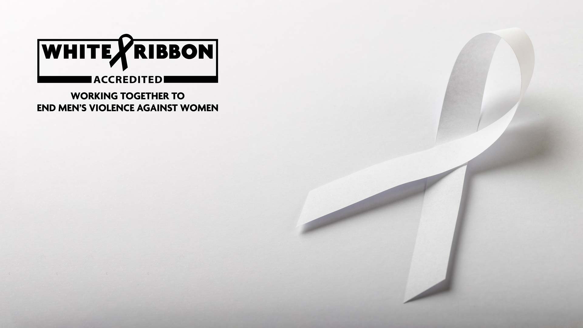 white ribbon campaign